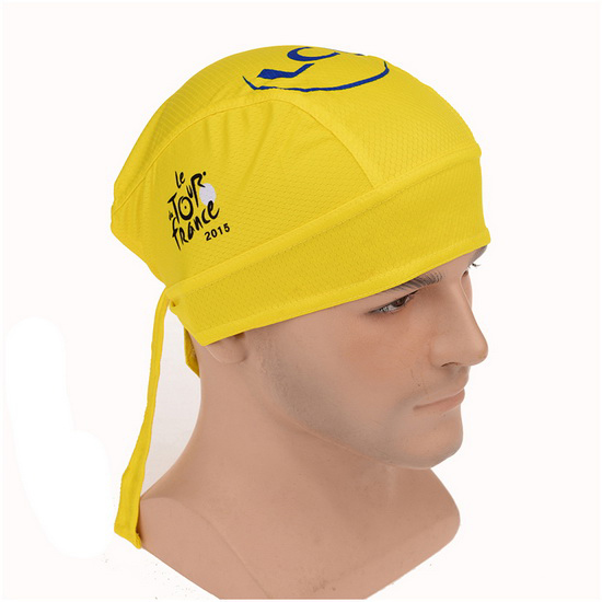 2015 Tour de France Bandana Ciclismo amarillo